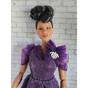 Barbie Signature Inspiring Women Ella Fitzgerald Doll Purple Gown Articulated